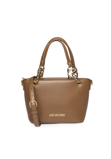 tan logo handbag LOVE MOSCHINO | JC4052PP1MLF0-201